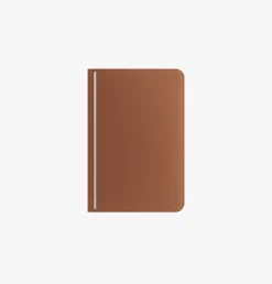 Uniq BelmontFind My Vegan Leather Passport Holder -Uniq Shop Belmont FM CaramelIvory Cover Lowres SG