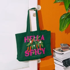The Hella Spicy Tote -Uniq Shop Bendito Mockup MT Tote Bag 02 004139f1 1edd 4155 ad76 16eafe32a973
