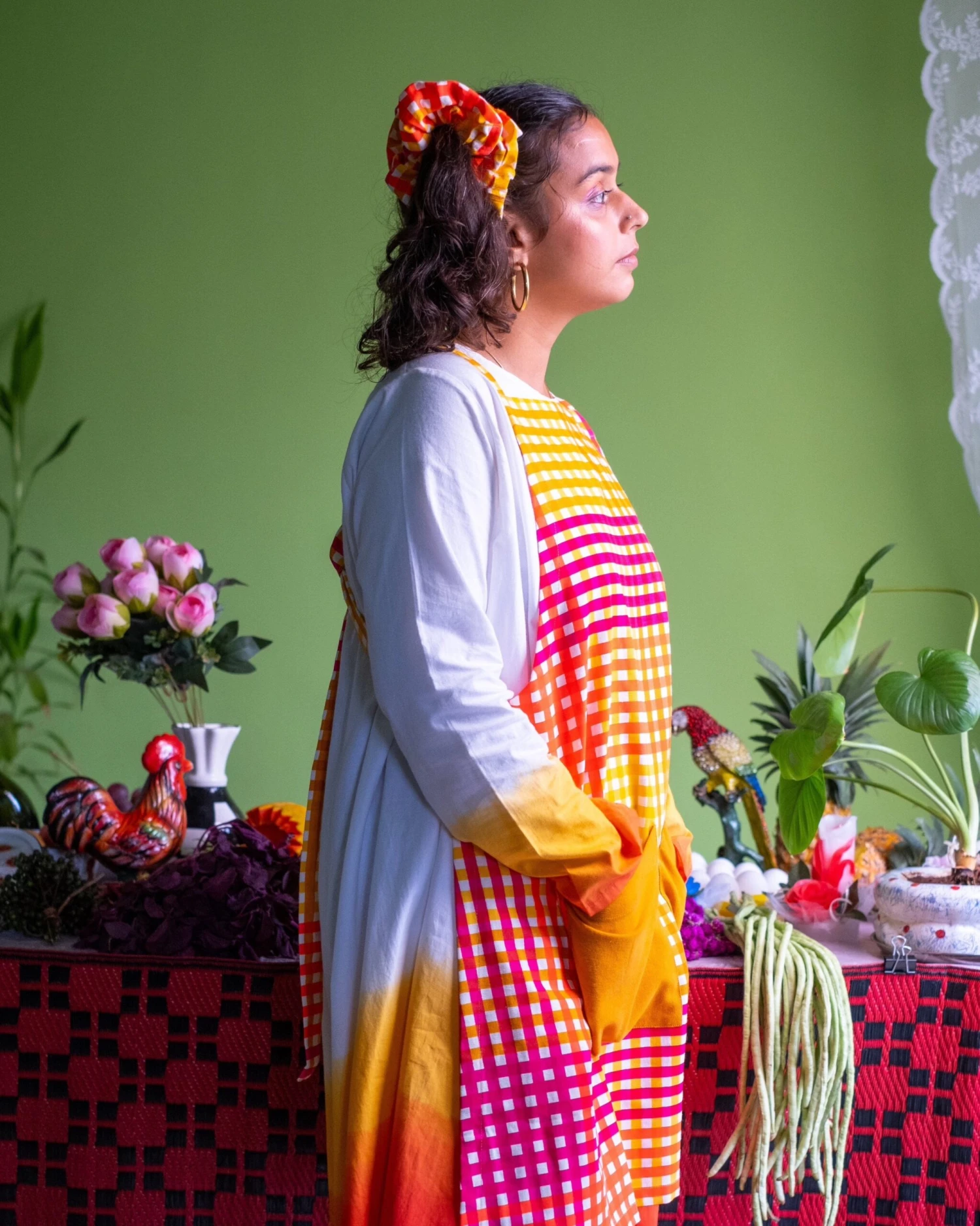 Cassata Cream Apron 2 Cassata Cream Apron - Image 2