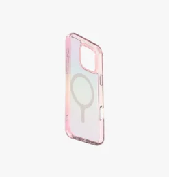 Uniq IridesciaHolographic Protective Case -Uniq Shop Iridescia iPhone16Pro PinkPrism 02