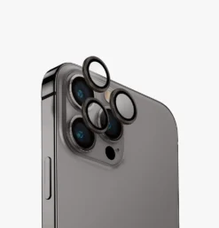 Uniq Optix Lens Protector -Uniq Shop OptixAluminiumLensProtectoriPhone15Pro ProMax Grey