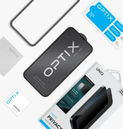 Uniq Optix Privacy -Uniq Shop OptixPrivacyScreenProtector iPhone16 05